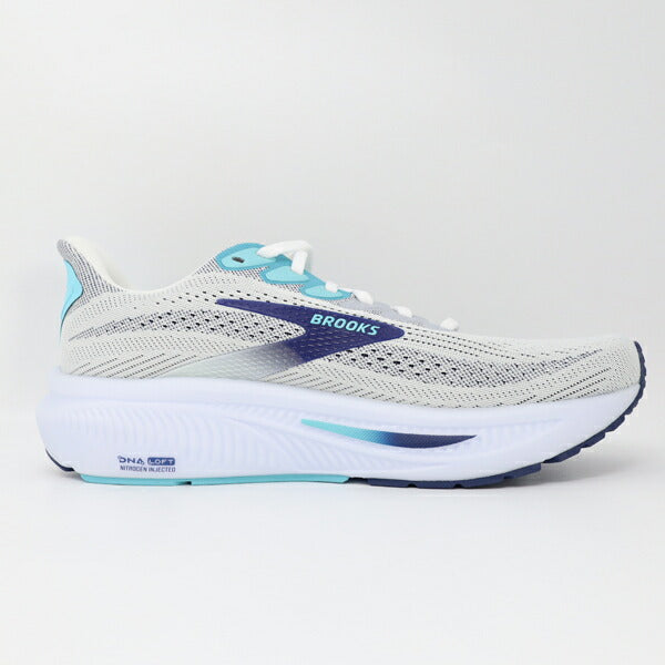 ブルックスBROOKSゴースト17Ghost17メンズランニングシューズマラソンジョギングBRM4423-WBLU