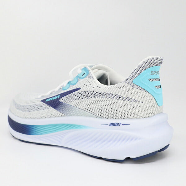 ブルックスBROOKSゴースト17Ghost17メンズランニングシューズマラソンジョギングBRM4423-WBLU