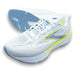 Launch12ブルックスBROOKSBRM4813-WXYホワイトイエローランニングシューズ