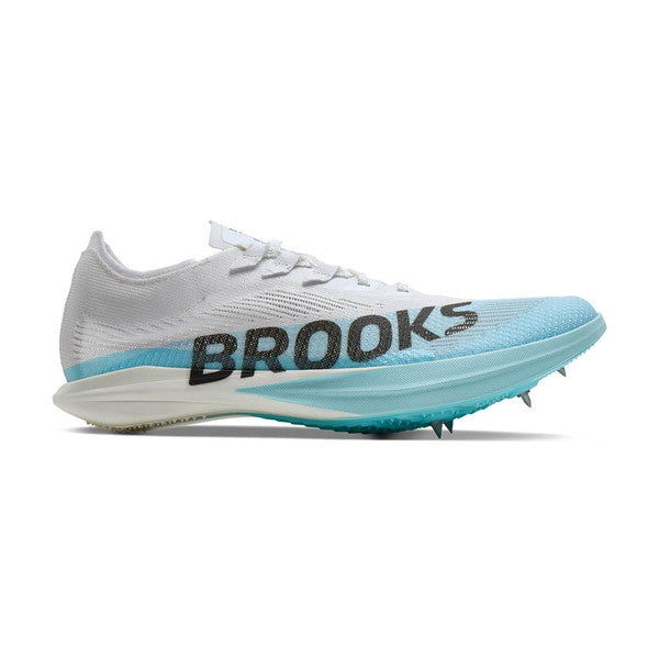 HyperionEliteLD2ブルックスBROOKSBRU0510-YWBLUホワイト中・長距離用陸上スパイク