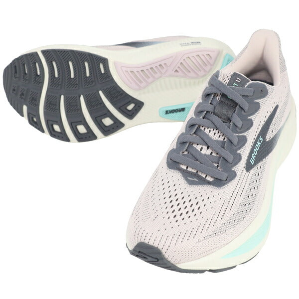 ブルックスBROOKSゴースト17Ghost17レディースランニングシューズマラソンジョギングBRW4312-PBLU