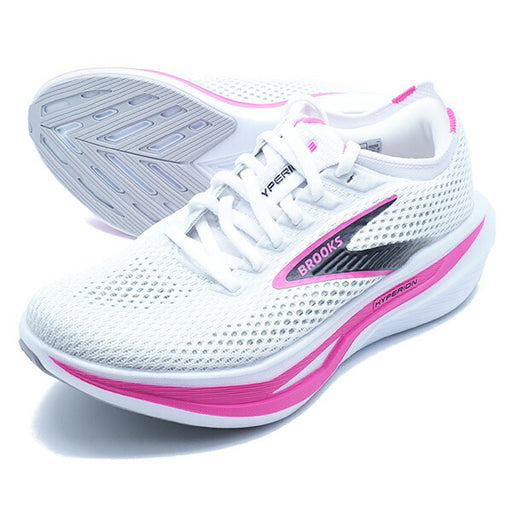 Hyperion3ブルックスBROOKSBRW4532-WPホワイトピンクレディースランニングシューズ