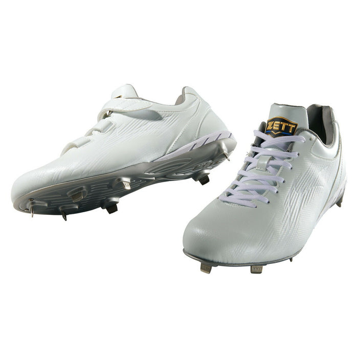 【ショップ限定エントリーでさらに+9倍】ZETTゼット野球金具スパイク埋め込みスパイクネオステイタスBSR2218WH