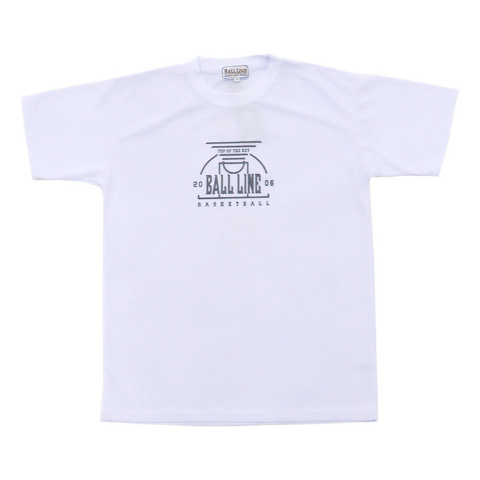 【エントリーでポイント10倍】【ネコポス送料無料】BALLLINEボールラインバスケットボールメンズTシャツ半袖BT-1722