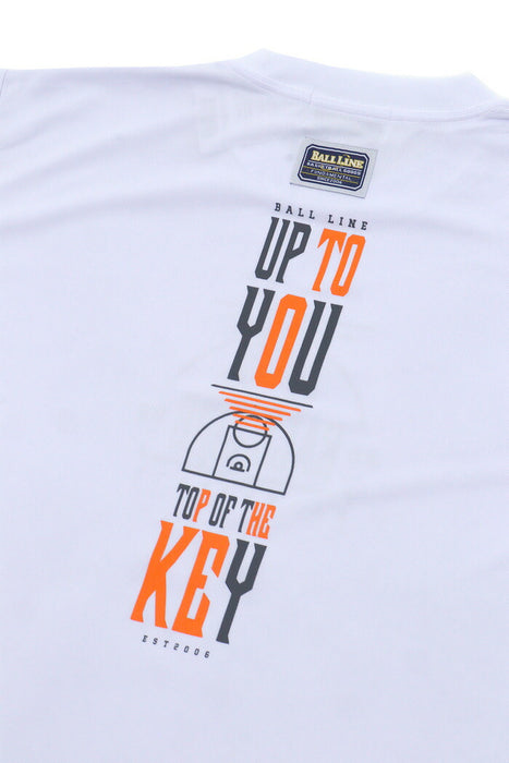 【ショップ限定エントリーでさらに+9倍】【ネコポス送料無料】BALLLINEボールラインバスケットボールメンズTシャツ半袖BT-1722