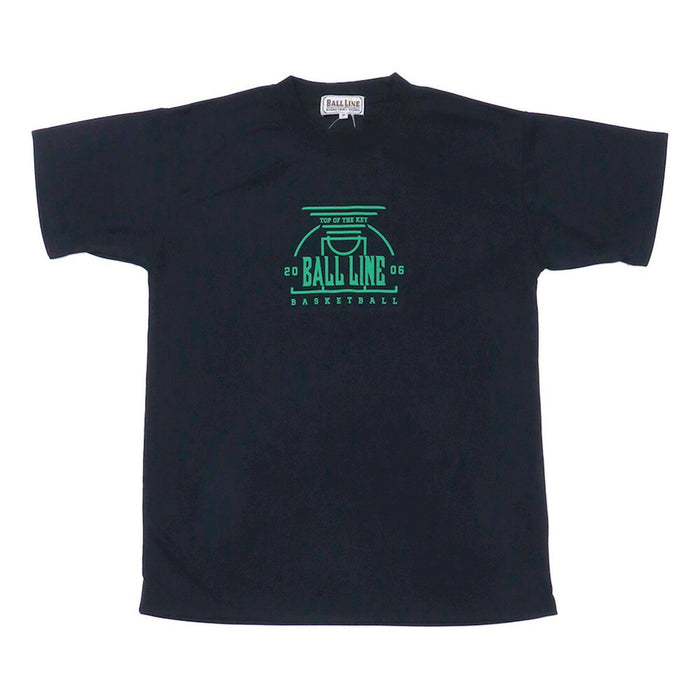 【エントリーでポイント10倍】【ネコポス送料無料】BALLLINEボールラインバスケットボールメンズTシャツ半袖BT-1722