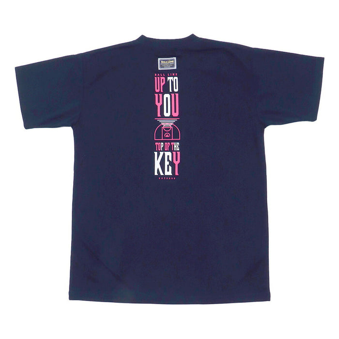 【エントリーでポイント10倍】【ネコポス送料無料】BALLLINEボールラインバスケットボールメンズTシャツ半袖BT-1722