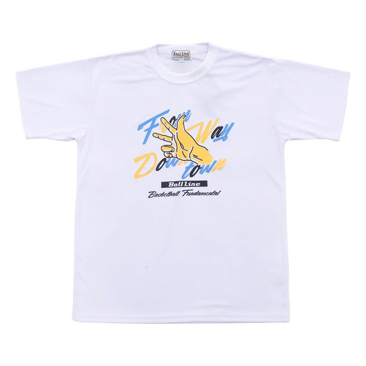 【ショップ限定エントリーでさらに+9倍】【ネコポス送料無料】BALLLINEボールラインバスケットボールメンズTシャツ半袖BT-1724