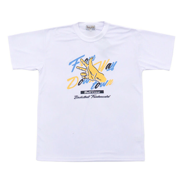 【ショップ限定エントリーでさらに+9倍】【ネコポス送料無料】BALLLINEボールラインバスケットボールメンズTシャツ半袖BT-1724