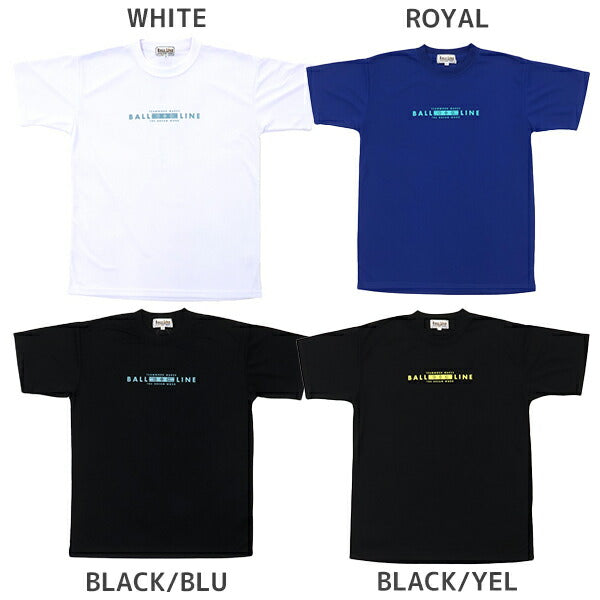 【ネコポス送料無料】オンザコートBALLLINEバスケットボールメンズレディースTシャツ半袖BT-1802