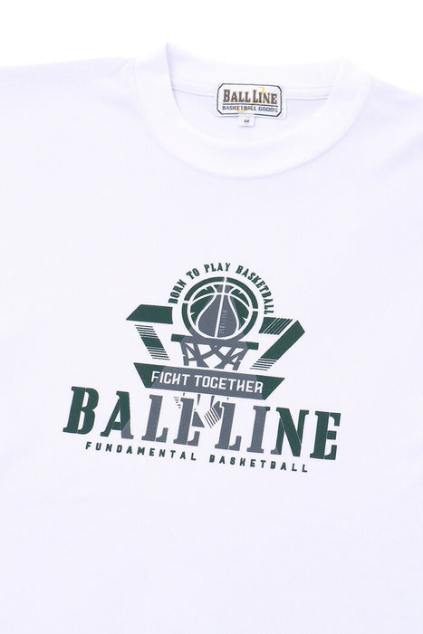 【ネコポス送料無料】オンザコートバスケットボールゲームシャツロングスリーブシャツTシャツ長袖メンズレディース