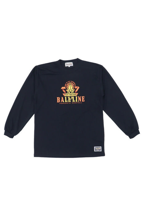 【ネコポス送料無料】オンザコートバスケットボールゲームシャツロングスリーブシャツTシャツ長袖メンズレディース