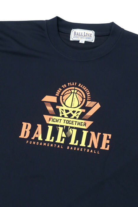 【ネコポス送料無料】オンザコートバスケットボールゲームシャツロングスリーブシャツTシャツ長袖メンズレディース