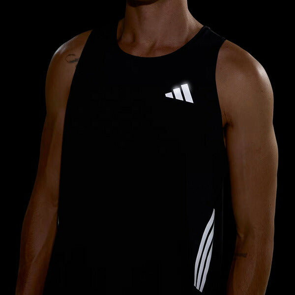 【ネコポス対応可】アディダスadidasADI365///TKMBU728ランニングノースリーブタンクトップランニングシャツメンズ