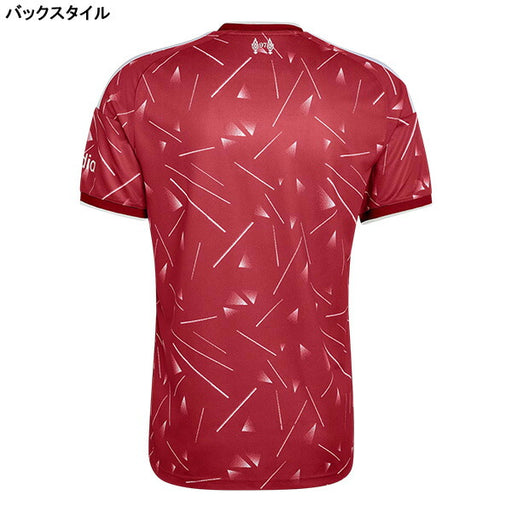 【上下セット】リバプールLFC2026-27レプリカホームユニフォーム半袖ショーツBU823-QU626サッカーレッドアディダスadidas