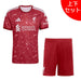 【上下セット】リバプールLFC2026-27レプリカホームユニフォーム半袖ショーツBU823-QU626サッカーレッドアディダスadidas