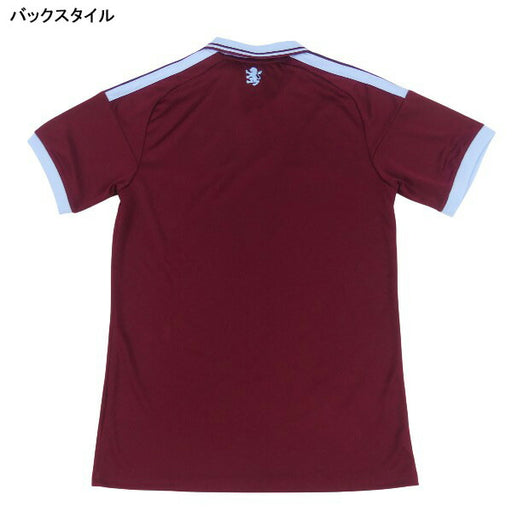 アストンヴィラAVL2026-07レプリカホームユニフォーム半袖BU857-JZ4736サッカーマルーンアディダスadidas