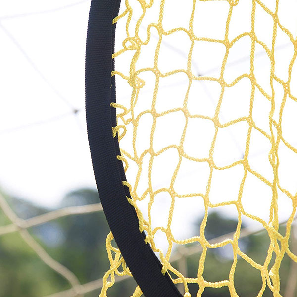 ARIKAゴールネットターゲット小サイズC-235サッカーシュート練習ターゲットネット収納袋付きイエロー