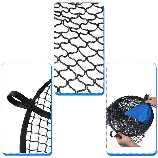 ARIKAゴールネットターゲット大サイズC-236サッカーシュート練習ターゲットネットブラック