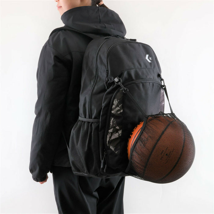 【ショップ限定エントリーでさらに+9倍】コンバースCONVERSEバスケットボールバッグパックショルダーバッグ色落ちしにくい女の子男の子ユニセックスカジュアルバッグC2463011