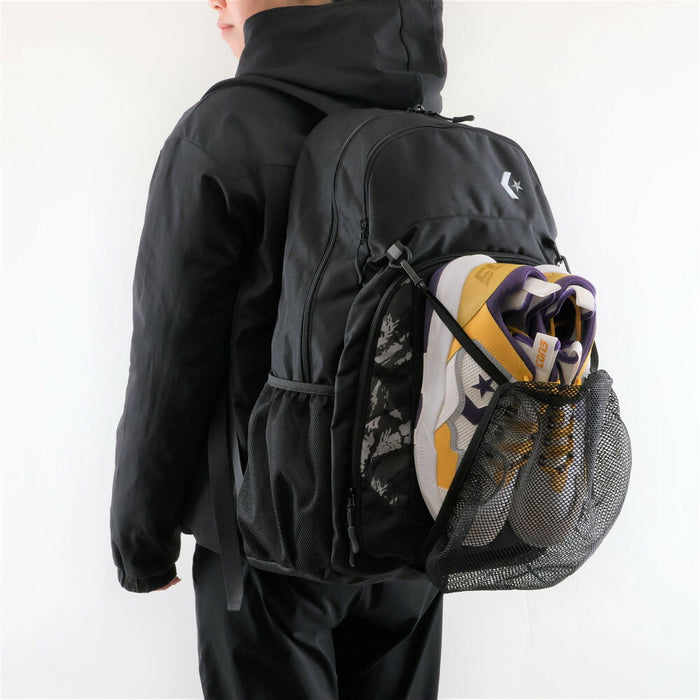 【ショップ限定エントリーでさらに+9倍】コンバースCONVERSEバスケットボールバッグパックショルダーバッグ色落ちしにくい女の子男の子ユニセックスカジュアルバッグC2463011