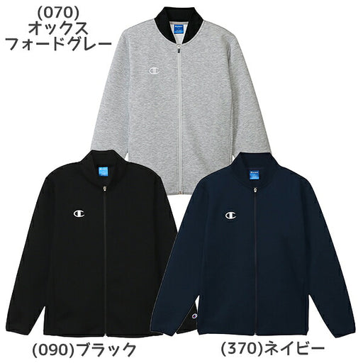 チャンピオンChampionスポーツトレーニングウェアメンズＷＵＰニットジャケット長袖2WAYストレッチZIP25FWC3BS111