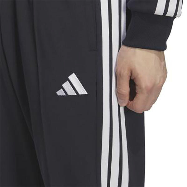 【送料無料】アディダスadidasスリーストライプススリムフィットダブルニットオープンヘムトラックパンツメンズパンツCA605