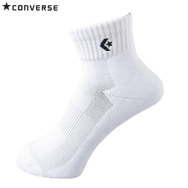 【ショップ限定エントリーでさらに+9倍】コンバース5F＿ニューアンクルソックスCB16006バスケットボールソックス靴下