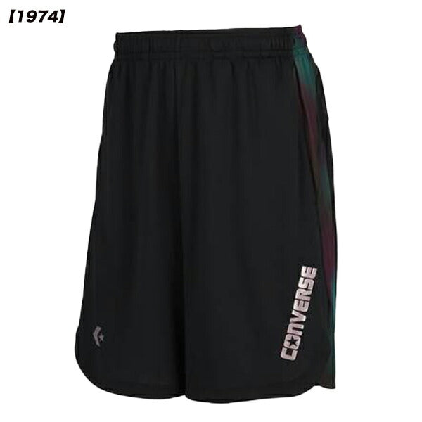 【ショップ限定エントリーでさらに+9倍】コンバースCONVERSEバスケットボールハーフパンツメンズプラクティスパンツポケット付練習着半ズボンCB232865