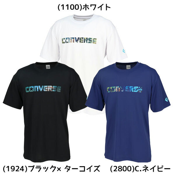 【ネコポス送料無料】コンバースCONVERSEバスケシャツメンズレディース5SプリントTシャツ半袖CB251361
