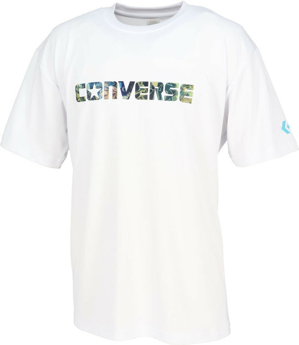 【ネコポス送料無料】コンバースCONVERSEバスケシャツメンズレディース5SプリントTシャツ半袖CB251361