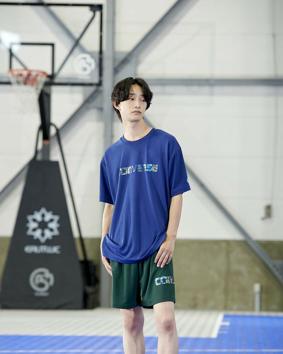 【ネコポス送料無料】コンバースCONVERSEバスケシャツメンズレディース5SプリントTシャツ半袖CB251361