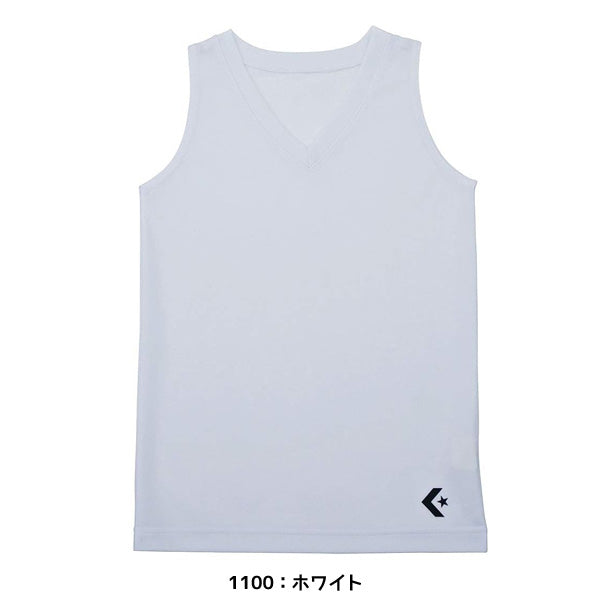 【ショップ限定エントリーでさらに+9倍】【ネコポス送料無料】コンバースCONVERSEバスケットボールガールズゲームインナーシャツミニバスジュニアタンクトップアンダーウェアCB431701