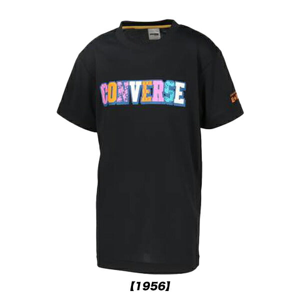 【ショップ限定エントリーでさらに+9倍】【ネコポス送料無料】コンバースCONVERSEJRプリントTシャツバスケットボール半袖シャツプラシャツミニバスCB441351