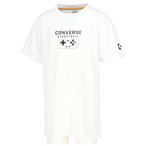 【ショップ限定エントリーでさらに+9倍】【ネコポス送料無料】コンバースCONVERSEジュニアバスケットボールゲームシャツGAMEグラフィックCB451352プリントTシャツ半袖