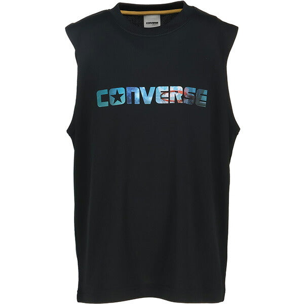 【ネコポス送料無料】コンバースCONVERSEジュニアバスケゲームシャツJr.プリントノースリーブシャツノースリーブ3Dテンシャ子供CB451353
