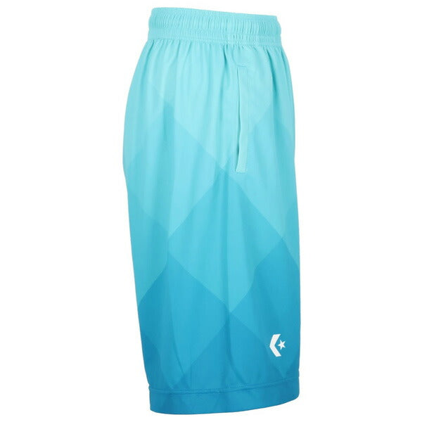 【ショップ限定エントリーでさらに+9倍】コンバースCONVERSEジュニアバスケットボールゲームパンツ総柄GAMEグラフィックCB451852プラクティスパンツポケット付き