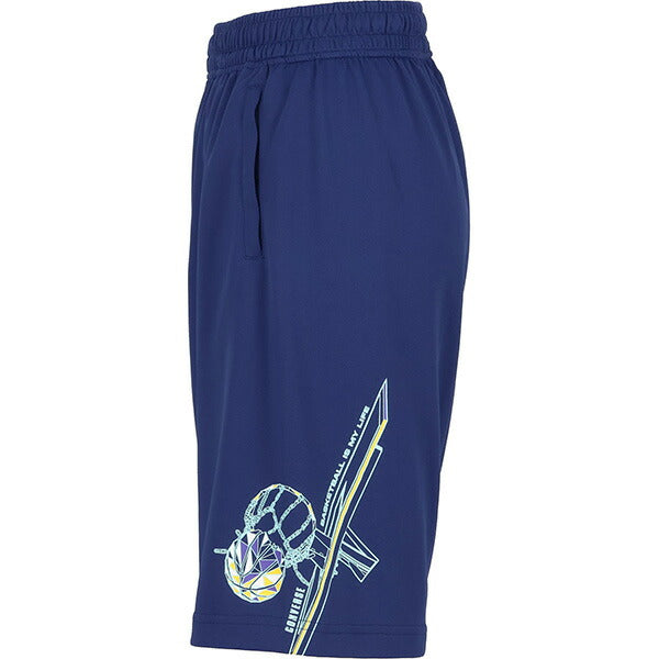 コンバースCONVERSEジュニアバスケゲームパンツJr.プラクティスパンツポケット付き左裾ライングラフィック子供CB451857