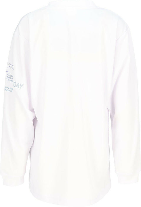 【ネコポス送料無料】コンバースCONVERSEバスケットボールジュニアJRプリントロングスリーブシャツ長袖ロングTシャツCB452355L