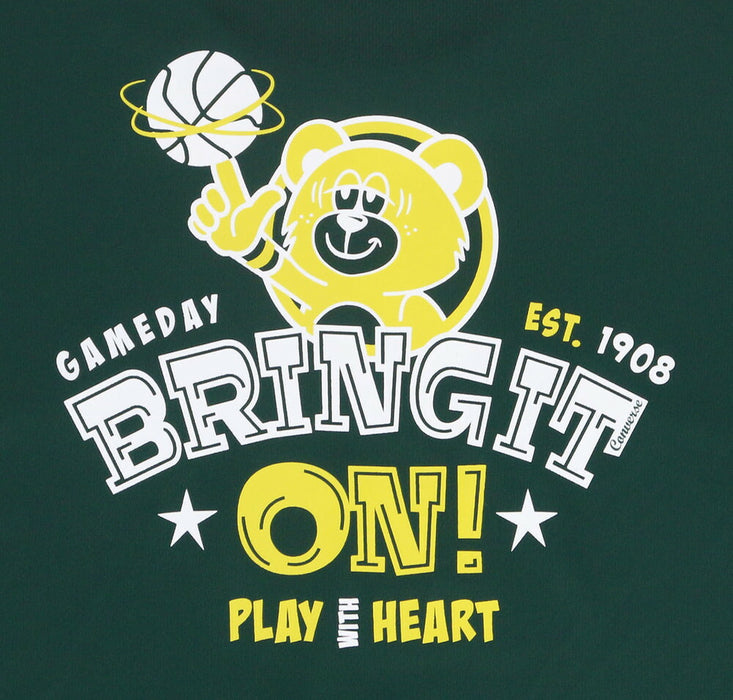 【ネコポス送料無料】コンバースCONVERSEバスケットボールジュニアJRプリントロングスリーブシャツ長袖ロングTシャツCB452360L