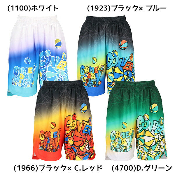 CONVERSEコンバースバスケゲームパンツジュニアJr.プラクティスパンツポケット付きCB452853