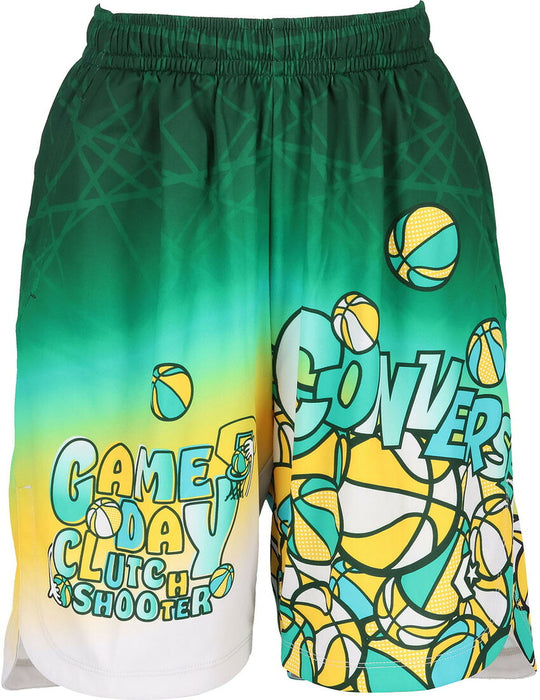 CONVERSEコンバースバスケゲームパンツジュニアJr.プラクティスパンツポケット付きCB452853