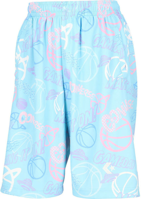 CONVERSEコンバースバスケゲームパンツジュニアJr.プラクティスパンツポケット付きCB452856