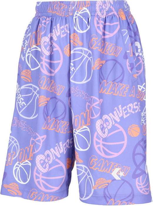 CONVERSEコンバースバスケゲームパンツジュニアJr.プラクティスパンツポケット付きCB452856