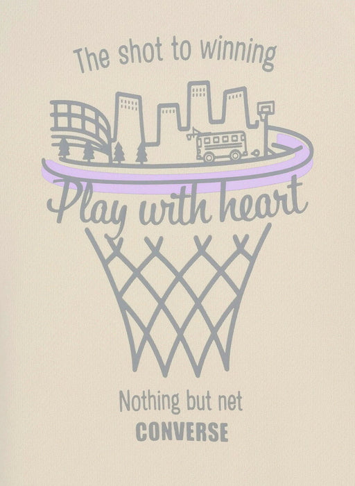 【ネコポス送料無料】コンバースCONVERSEバスケットボールジュニアJr.プリントTシャツ半袖CB4613511100