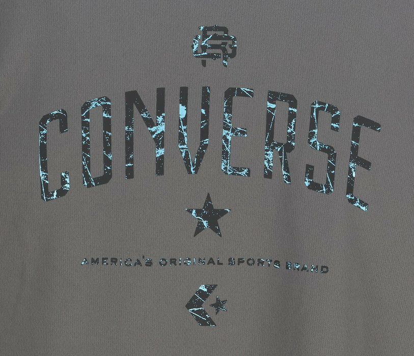 【ネコポス送料無料】コンバースCONVERSEバスケットボールメンズレディースゴールドシリーズプリントロングスリーブシャツ長袖ロンTCBG252354L