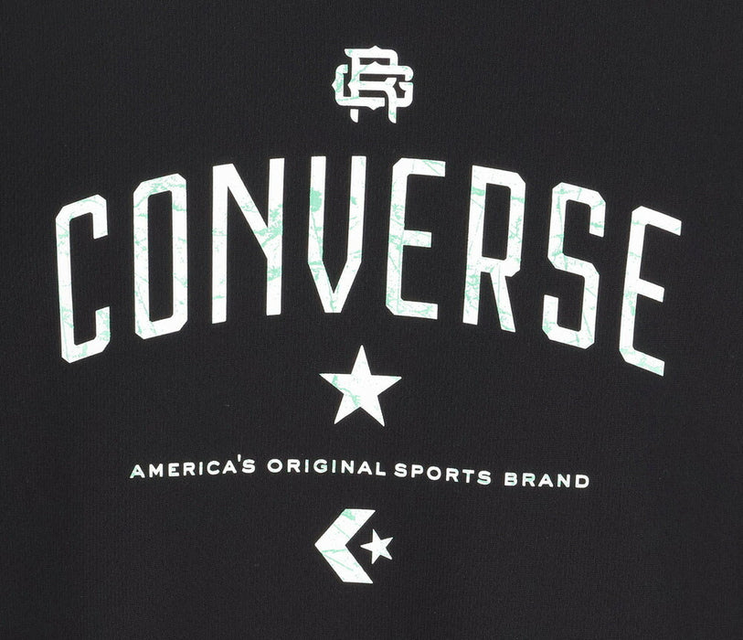 【ネコポス送料無料】コンバースCONVERSEバスケットボールメンズレディースゴールドシリーズプリントロングスリーブシャツ長袖ロンTCBG252354L