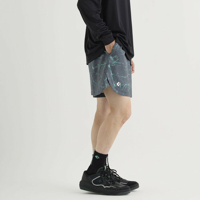 CONVERSEコンバースバスケゲームパンツユニセックスゴールドシリーズプラクティスパンツポケット付きCBG252854