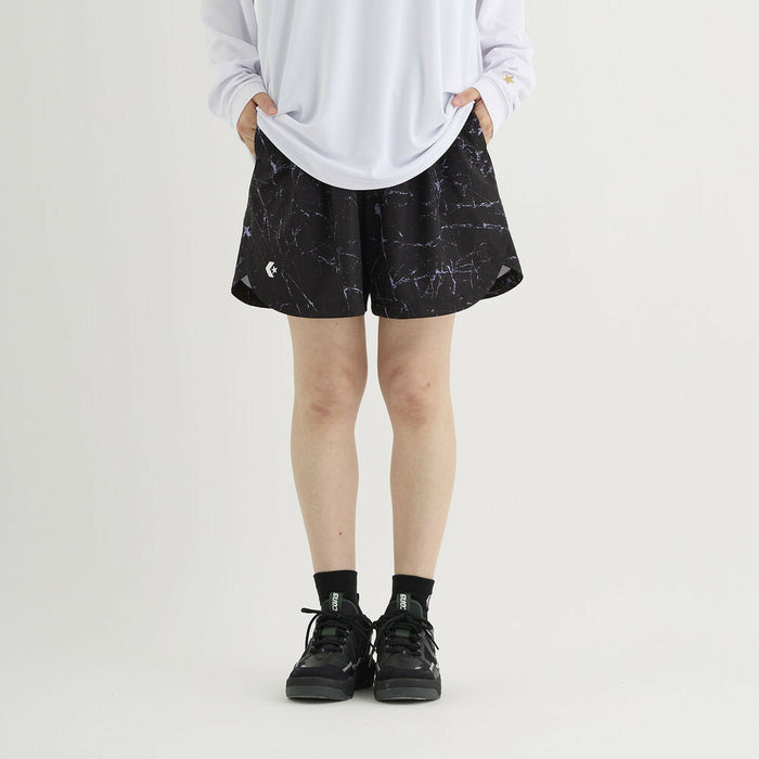 CONVERSEコンバースバスケゲームパンツユニセックスゴールドシリーズプラクティスパンツポケット付きCBG252854