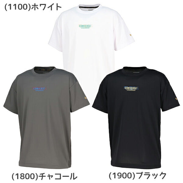 【ネコポス送料無料】コンバースCONVERSEバスケットボールメンズゴールドシリーズプリントTシャツ半袖CBG2613521100